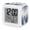 MidNightBlue Wood, variant on Blue Christmas Digital Alarm Clock for Bedrooms, Smart LED Alarm Clock with 7 Color Changing Night Light, Snowman Eucalyptus Leaves Snowflake Wooden Silent Wake Up Clocks for Sleep Study Cooking