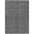 thumbnail image 2 of Addison Rugs Chantille Indoor/Outdoor Transitional Stripes Gray Washable Rectangle Rug, 5' x 7'6", 2 of 6