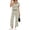 Army Green, variant on Two Piece Sets for Women Matching Travel Outfits Summer Causal Striped and Wide Leg Pants Set Pockets