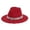 Red, variant on TIANZEN Western Cowboy Hat For Men And Women With Rhinestone Stylish Heart Flat Brim Party Hat Country Dance Accessory Cow Boy Hat Cover
