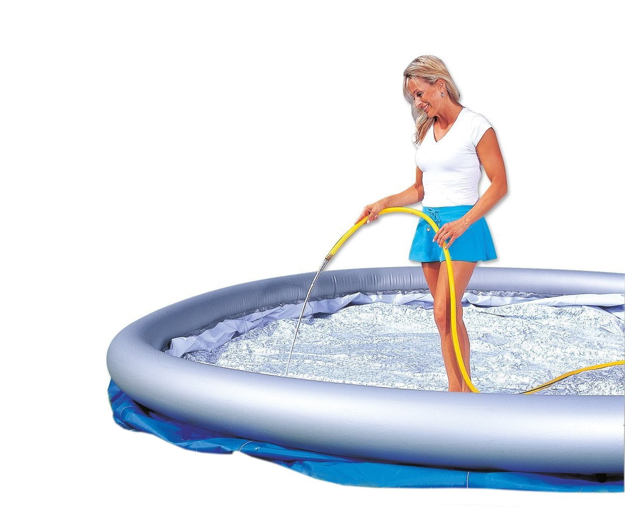 Bestway Bestway Fast Set 12ft x 30in Inflatable Pool with Filter and Air Pump 