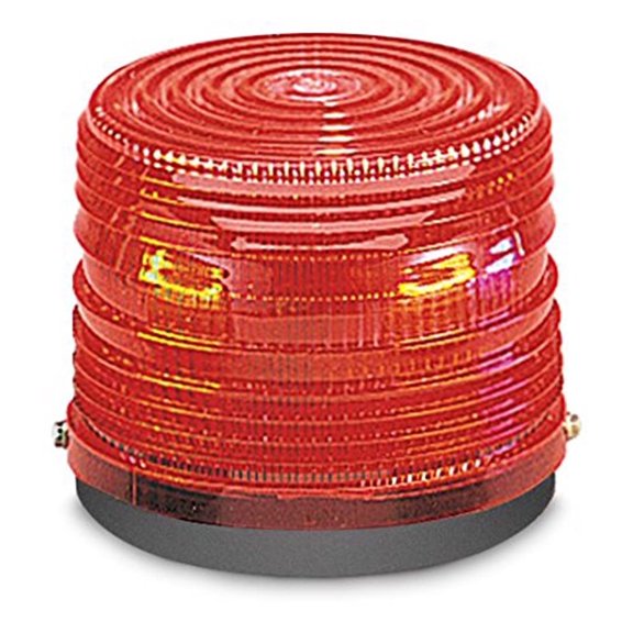 Federal Signal Warning Light,Strobe Tube,Red,120VAC 141ST-120R