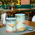 thumbnail image 3 of Yayeee Flameless Candles with Remote Flickering Battery Operated Multi Color Changing, Mid Century Glasses, 3 of 7