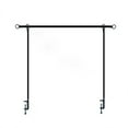 thumbnail image 2 of Over The Table Rod Stand with Clamps ,Adjustable Metal Table Hanging Decor Rod,Desktop Arch Stand Birthday Party Decoration Background Adjustable Wrought Iron Arch Pole Stand, 2 of 9