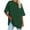 Green, variant on Timegard Womens Tops Crew Neck 1/2 Sleeve Blouse Casual Loose Comfy Drop Shoulder Tops Basic Tee Shirts