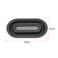 thumbnail image 2 of Unique Bargains 39×22mm Speaker Passive Radiator Vibration Plate, Subwoofer Vibration Membrane,  DIY Bass, Low Frequency 4pcs, 2 of 2