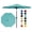 Blue, variant on 10FT Patio Umbrella Outdoor Market Sun Parasol – 8 Sturdy Ribs, 360° Adjustable Tilt & Crank, UV Protection, Waterproof, Table Shade for Deck, Pool, Garden, Camping