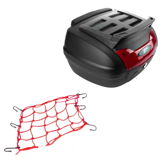 Kit Caja porta equipaje Kinlley 40L Red pulpo Negro