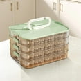 thumbnail image 1 of Transparent Stackable Kitchen And Fridge Storage Containers With Sealing Lids For Cookies Dumplings And Freezer Food, 1 of 4
