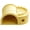 Yellow, variant on lanema Pet Hideaway House Camping Bed for Dogs Cats Cave with Tunnel Felt