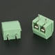thumbnail image 4 of 50 piezas/juego de conectores de bloque de terminales de tornillo universales para PCB de 2 pines y 5 mm de paso, color verde, 4 of 8
