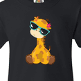 thumbnail image 4 of Inktastic Giraffe With Blue Sunglasses, Cute Giraffe Youth T-Shirt, 4 of 5