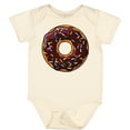thumbnail image 3 of Inktastic Chololate Donut with Sprinkles Boys or Girls Baby Bodysuit, 3 of 5