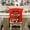 C, variant on Christmas Chair Covers, Christmas Fabric Three-Dimensional Figures Hands up Long Legged Chair Covers, Cute Santa Claus Snowman Deer Xmas Dinner Chair Covers, Kitchen Table Decoration Props