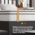 thumbnail image 5 of Vesgantti Twin Mattress 10 Inch, Fiberglass-Free | Cool Sleep Hybrid Single Mattress in a Box - Memory Foam & Pocket Springs, Ergonomic Design, Pressure Relief, Medium Firm Feel, 39"*75"*10", 5 of 9