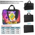 thumbnail image 2 of Zufioo Geometry Dash for Laptop Bag, Zippered Computer Shoulder Bag Messenger Bag Briefcase, Suitable for School, Work, Travel, 2 of 9