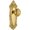 Lifetime Brass, variant on Grandeur Gvcwin_Prv_234 Grande Victorian Solid Brass Rose Privacy Door Knob Set - Brass
