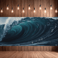 thumbnail image 7 of Ocean Wave Themed Background Backdrop Banner Party Decorations Photography Props Summer Beach Event Decor Background for Celebrations, 7 of 7