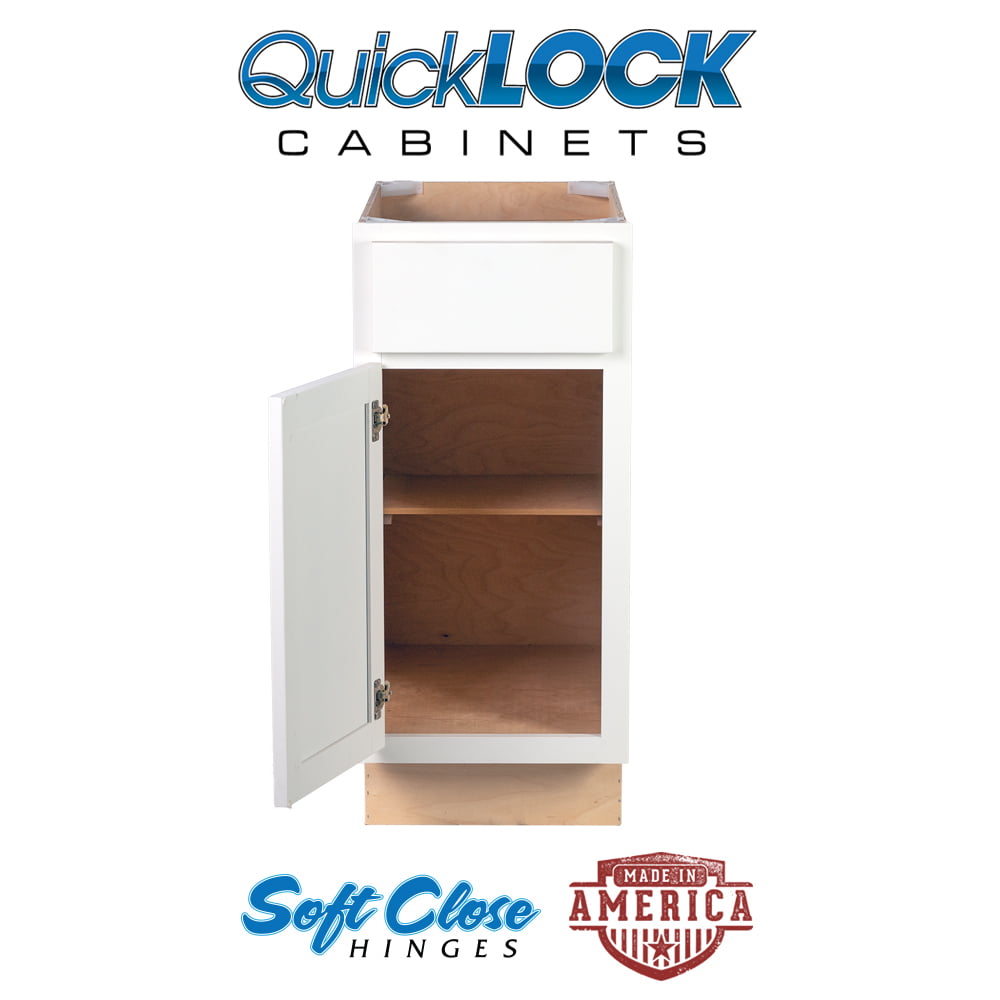 Quicklock RTA (Ready-to-Assemble) Cabinets | Kitchen Starter Sets | Office  Kitchenette | Small Home Kitchenette | Apartment Kitchenette (Rustic