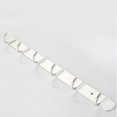 thumbnail image 2 of tredstone Space Aluminum Hooks Bar 3/4/5/6/7 Hooks Hat Clothes Robe Holder Rack Wall Mounted Bathroom Kitchen Hanger, 2 of 8