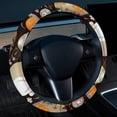 thumbnail image 2 of Easter 14.5 Inch Printing PVC Leather Car Wheel Cover Steering Wheel Covers Auto Accessories, 2 of 6
