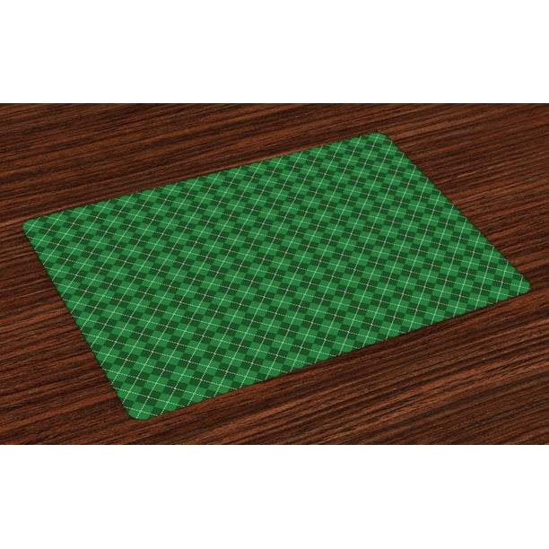 Irish Placemats Set of 4 St. Patrick's Day Celebration Inspired Vintage