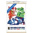 thumbnail image 3 of FIFA World Cup 2026 - North America Wall Poster with Magnetic Frame, 22.375" x 34", 3 of 5