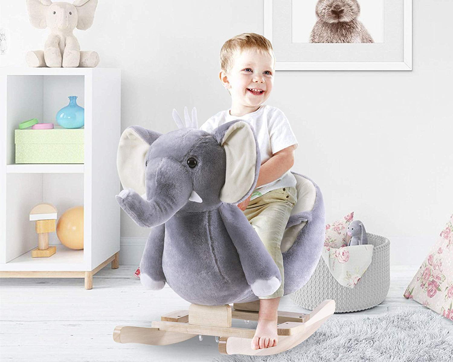 elephant rocking horse walmart
