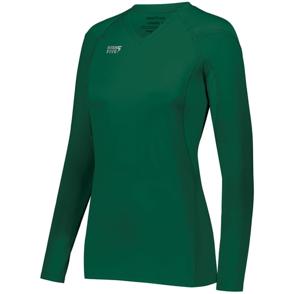 Augusta Sportswear Girl's Truhit Long Sleeve Jersey