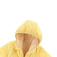 thumbnail image 4 of Godderr Baby Toddler Hooded Cotton Jackets for Girls Boys 1-14Y Winter Fall Fleece Coats Thicked Solid Color Outwears with Zipper, 4 of 7