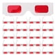 thumbnail image 2 of 50 gafas 3D para películas en casa, gafas rojas, regalo del día de San Valentín para niños, divertidos recuerdos de fiesta de arcoíris, ideales para noches de cine y eventos especiales, 2 of 8