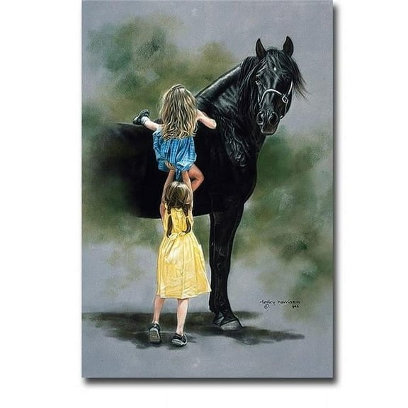 The Booster Club by Lesley Harrison Premium Gallery-Wrapped Canvas Giclee Art - 16 x 24 x 1.5 in.