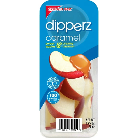 Crunch Pak Snack with Fresh Sweet Sliced Apples and Caramel, 2.75 oz