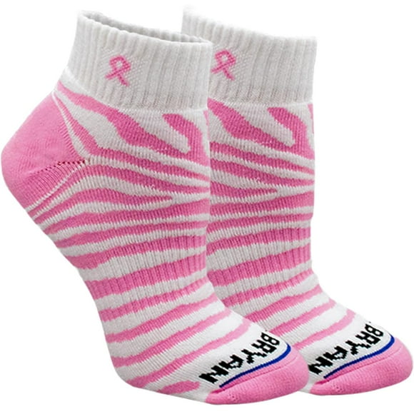 Breast Cancer Awareness Pink Ribbon Socks - Giving Back, Ultra-Soft, High-Quality, Cotton Made with Love