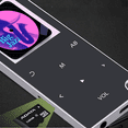 thumbnail image 5 of MP4 Player with Bluetooth, Full TouchScreen Mp4 Mp3 Player with Speaker, Portable HiFi Sound Mp3 Music Player with FM Radio, Voice Recorder, E-book, 5 of 8