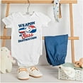 thumbnail image 3 of Dominican Girl Sass Destruction Cute Bodysuit Jumper Girls Infant Baby Brisco Brands NB, 3 of 6