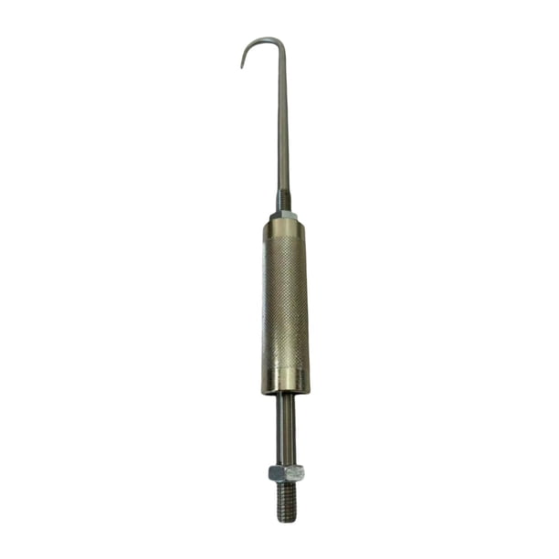 Gancho para reparación de trompeta, herramienta para reparación de instrumentos de viento metal, herramienta de soporte para lijar tubos de afinación