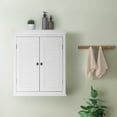 thumbnail image 2 of Teamson Home Glancy 20" x 24.02" Removable Wall Cabinet, White, 2 of 8