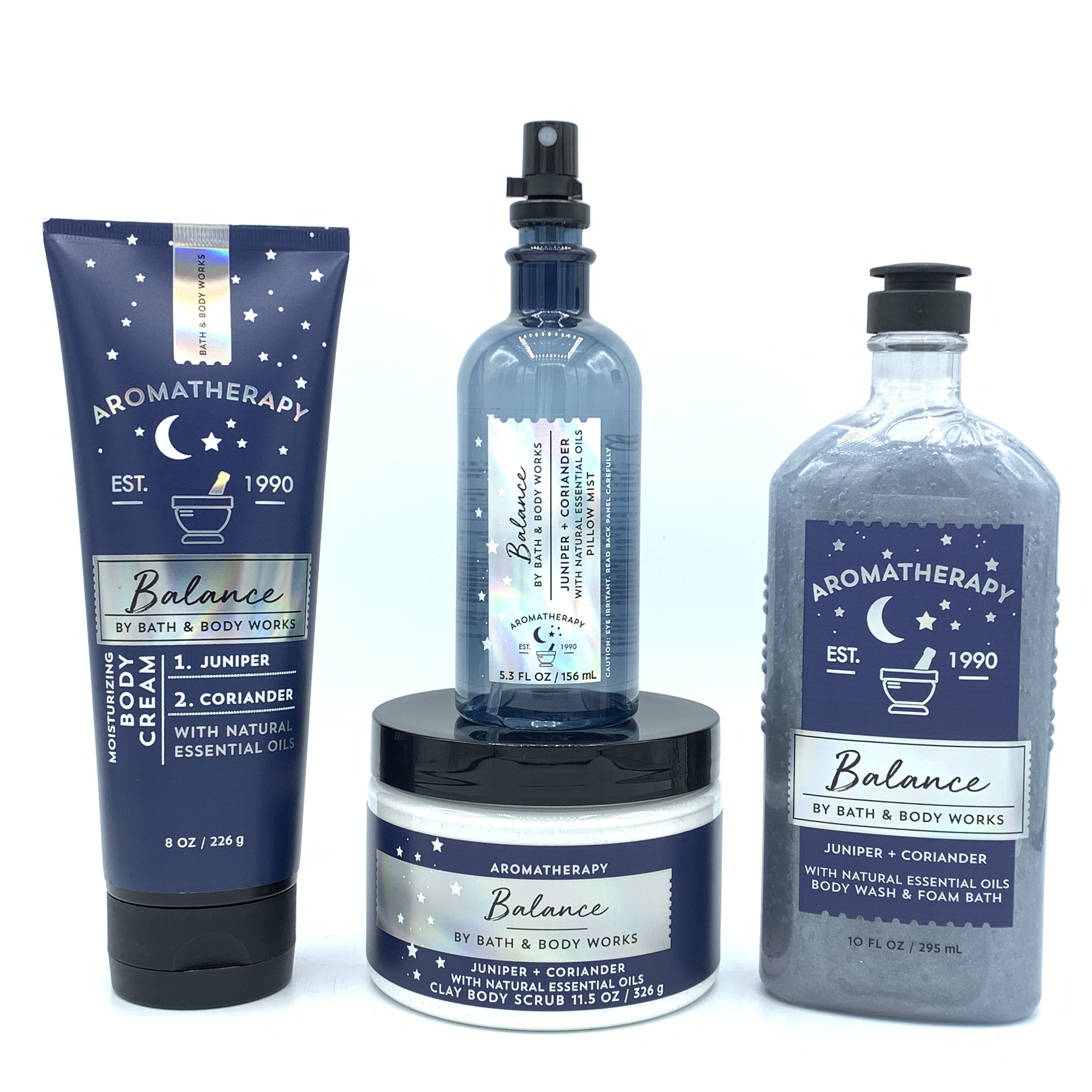 Bath and Body Works Aromatherapy Balance Juniper Coriander Body Cream