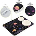 thumbnail image 4 of Astronomy Illustration Design (4) Absorbent Dish Drain Mat,18"x16" Dish Drying Mats for Kitchen Counter,Dish Drying Pads for Sinks,Draining Racks, 4 of 7