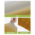 thumbnail image 4 of Burnt Orange Beige Ombre Bar Stool Covers Set of 4, Modern Abstract Art Texture Stretch Washable Bar Chair Covers with Backs, Removable Pub Counter Height Chair Cover for Kitchen Dining Room Cafe, 4 of 7