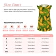 thumbnail image 3 of Balery Fresh Corn 1 Camisón de princesa para niñas, pijama de algodón con mangas abullonadas, suave y bonito.-Large, 3 of 6