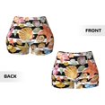 thumbnail image 3 of Sikiie Sea Shell Print Workout Shorts Women Scrunch Butt Gym Shorts Seamless High Waist Tummy Control Yoga Biker Athletic Shorts, 3 of 5
