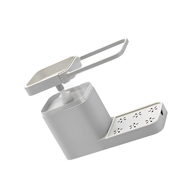 Caja de salida de detergente Matsuzay con toallero de fregadero Gris HA083844-03B