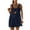 10#Navy, variant on Women Tennis Dress Sleeveless Workout Mini Dress with Built in Bra and Shorts Cut Out Athletic Outfits