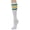 White/Green/Yellow, variant on Over the Calf Tube Socks