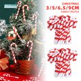 thumbnail image 2 of 30 bastones de caramelo navideños para colgar en el árbol de Navidad, mini muletas retorcidas, adorno para fiesta de Año Nuevo, decoración del hogar, juguete para niños, regalos de Navidad, 2 of 5