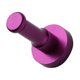 thumbnail image 3 of Hanging Clothes Hook Round Shape Space Aluminum Door Hook Key Holding Purple Stylish Design Home Hotel 1Pcs, 3 of 3