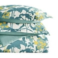thumbnail image 3 of Duvet Covert Set - Ultra Soft - Teal Farmhouse Boho Flower Southwestern Boho for Queen Size Size Bedding by Comfort Canopy, 3 of 21
