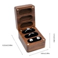 thumbnail image 5 of YongCo Walnut Wood Jewelry Case Elegant Rings Storing Solution Rings Storage Organizer, 5 of 16
